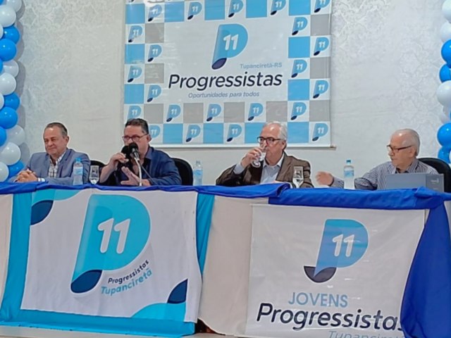 PP lana Gustavo Terra pr-candidato  reeleio para a prefeitura de Tupanciret