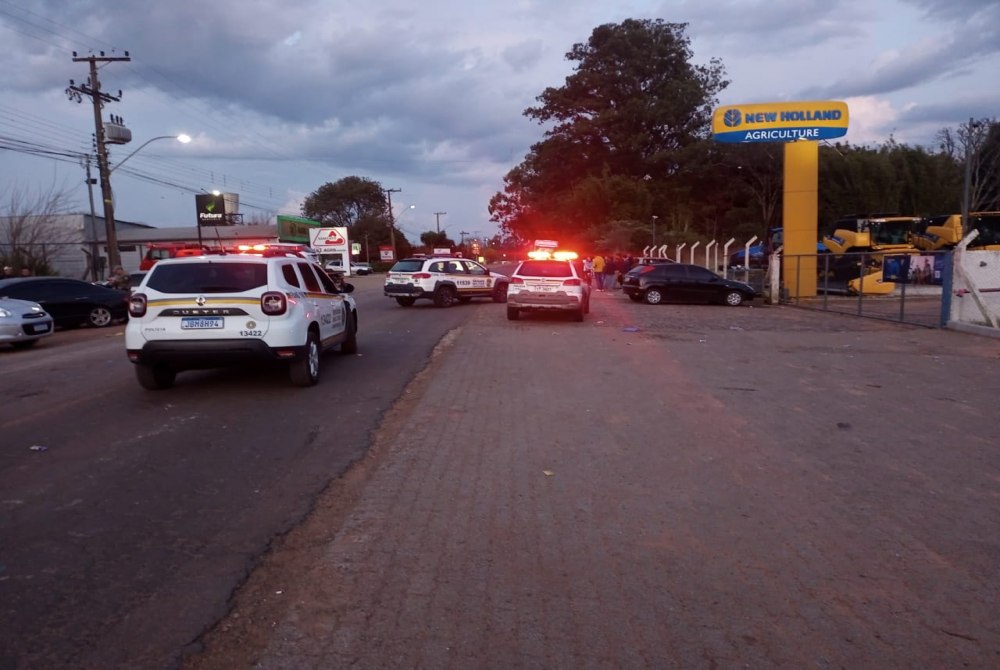 Brigada Militar interv�m em perturba��o do sossego com 150 pessoas em Tupanciret�