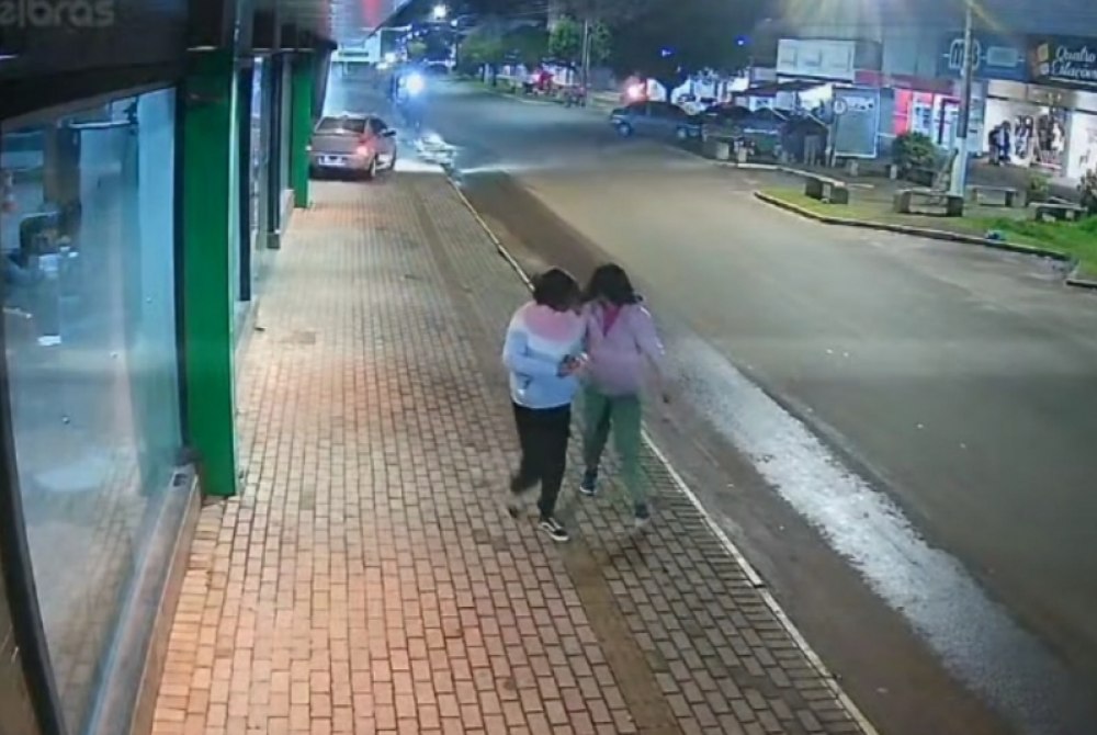Brigada Militar registra fuga do local de acidente na Avenida Vaz Ferreira