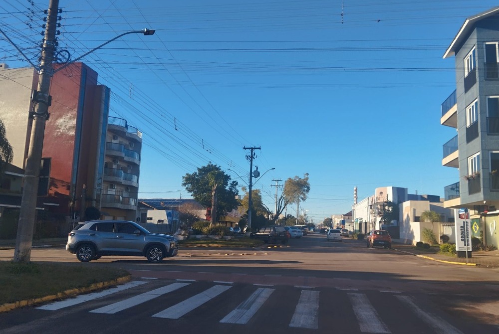 Tupanciret� registra a menor temperatura de 2026 com m�nima de -1�C