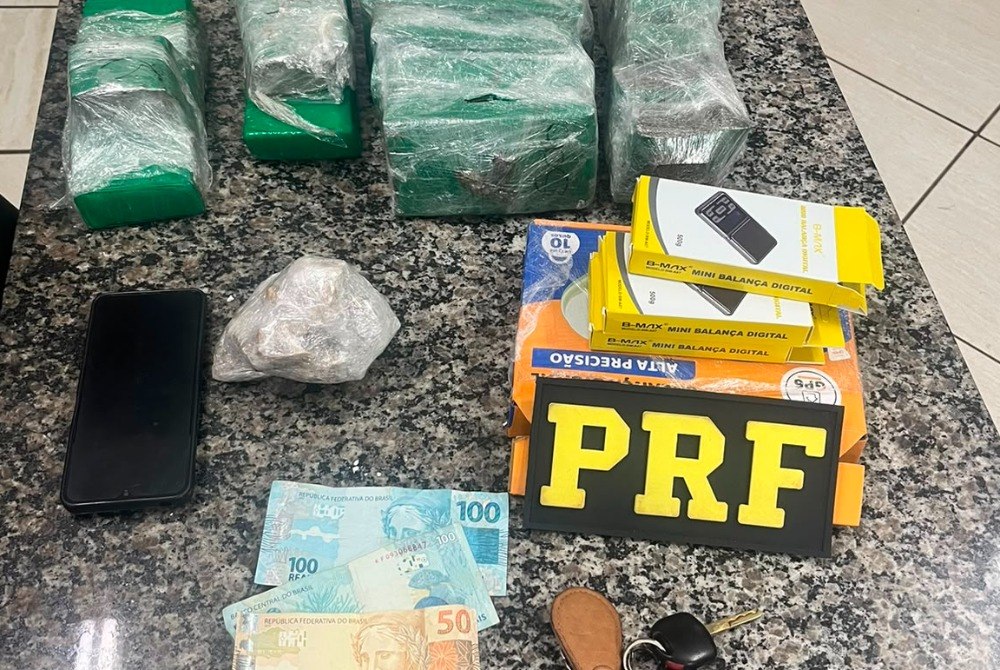 Homem natural de Tupanciret� � preso com drogas durante fiscaliza��o da PRF na BR-285