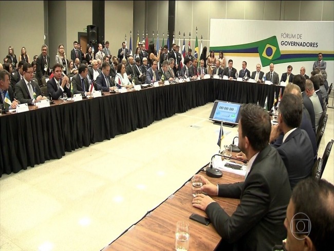 Fórum de Governadores volta a se reunir em Brasília