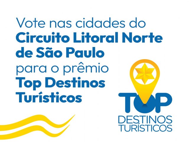 Cidades do Litoral Norte de So Paulo concorrem no Prmio Top Destinos Tursticos