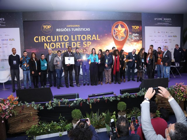 Circuito Litoral Norte de So Paulo  a Regio Top Campe pela 3 vez no Top Destinos Tursticos