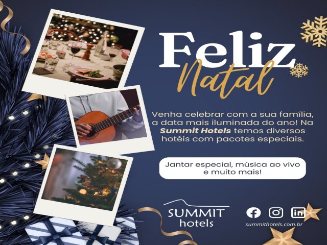 Summit Hotels anuncia promoção de Natal exclusiva