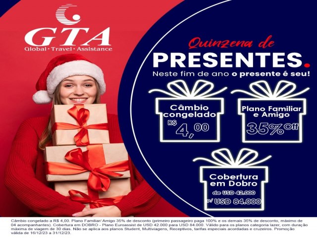 GTA lança pacote de ofertas para os clientes