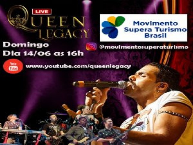 Banda Queen Legacy adere ao Supera Turismo Brasil