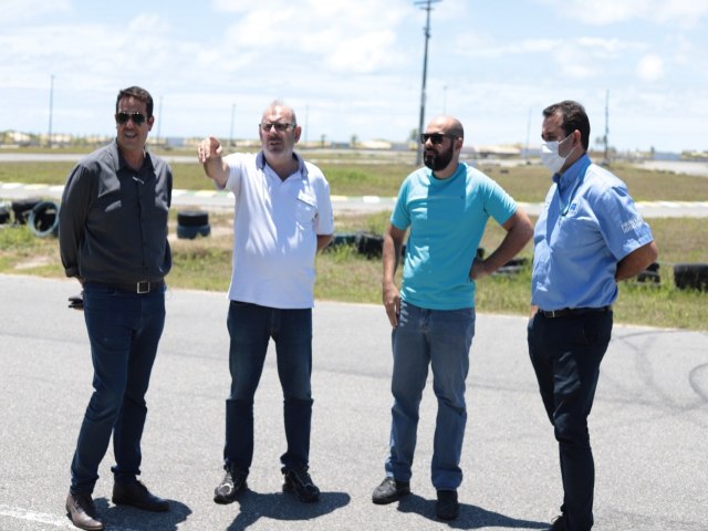 Associação de kart planeja reforma para receber a Copa Brasil e buscar a internacionalização do Kartódromo da Orla