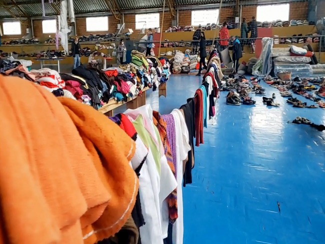 Varal Solidrio disponibiliza roupas arrecadadas na Campanha do Agasalho em Parob