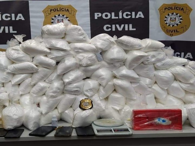 Polcia Civil prende indivduo com 90 kg de Cocana Pura 