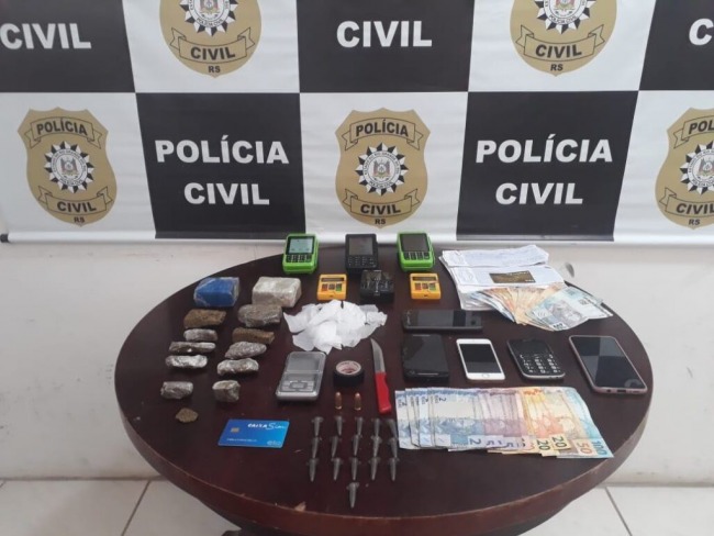Operação da Polícia Civil prende três em Gramado