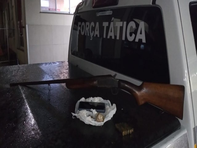 Morador de Parobé é preso em Igrejinha por porte ilegal de arma de fogo  