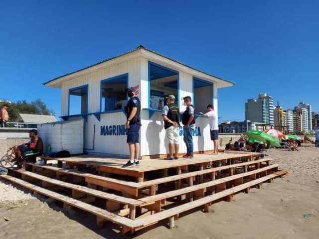 Vigilncia Sanitria realiza ao de fiscalizao nos quiosques da Beira-Mar