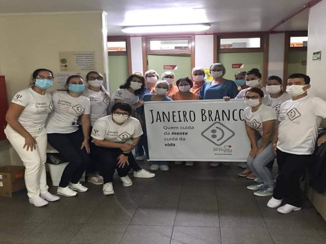 Hospital de Parob realiza aes da campanha Janeiro Branco