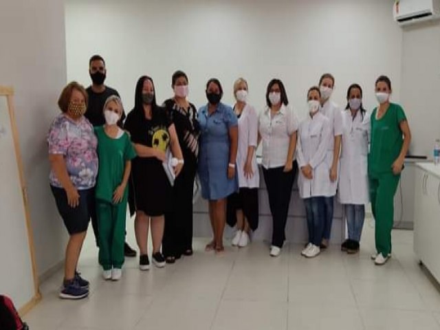 Hospital de Igrejinha d as boas vindas a nova equipe do programa Vida Leve