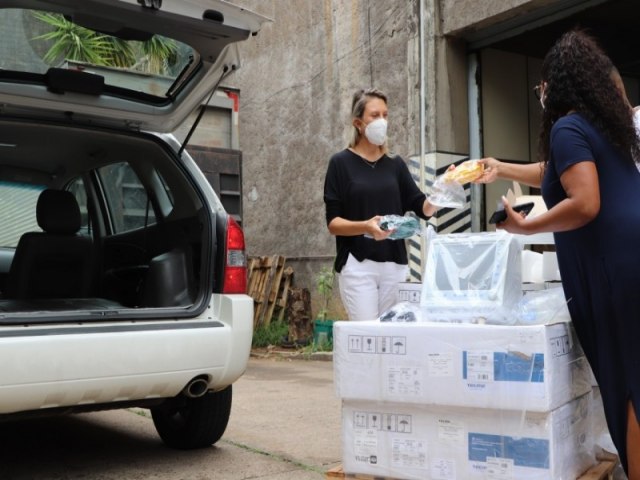 Estado entrega 71 respiradores para abertura de leitos de UTI, Hospital de Campo Bom  contemplado 