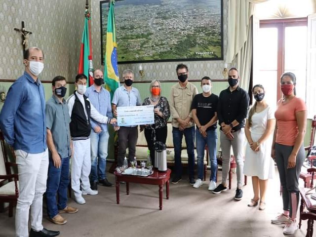 Cmara de Taquara oficializa repasse de R$ 150 mil para a Prefeitura 