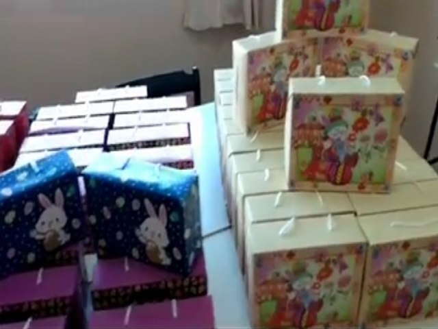 Assistncia Social de Parob realiza entrega de cestas de pscoa  crianas atendidas pelo SCFV 
