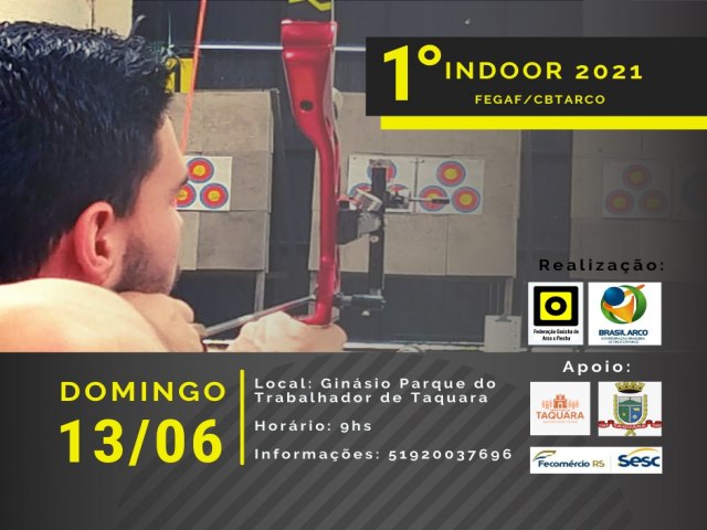 Taquara sedia o Campeonato Gaúcho Indoor de Tiro com Arco que acontece no próximo domingo