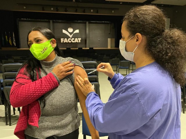 Taquara vacina contra a Covid moradores a partir dos 35 anos neste sbado