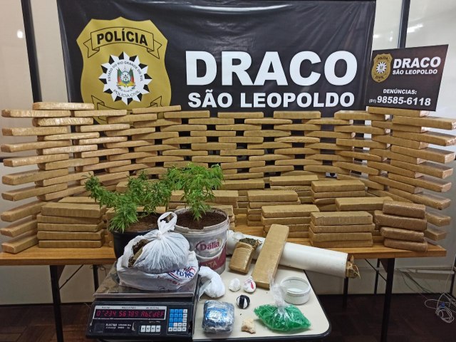 Operao da Draco prende seis indivduos por trfico de drogas 