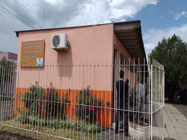 Centro Covid de Taquara retornar ao antigo endereo no bairro Santa Terezinha