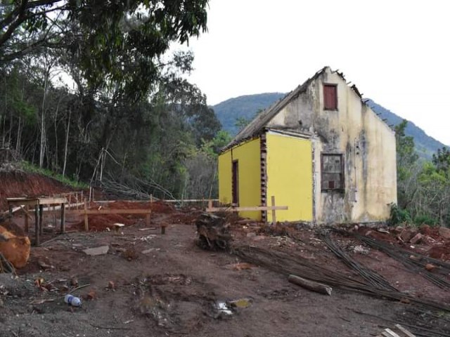 Prefeitura de Nova Hartz inicia reconstrução da Casa da Cascata
