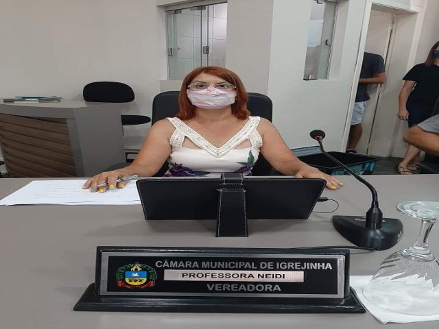 Vereadora Neidi cria Projeto de Lei sobre o Dia Municipal de Conscientizao da Violncia contra o idoso 