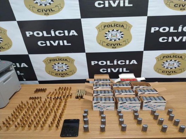 Polcia Civil cumpre mandados de priso preventiva em Taquara 