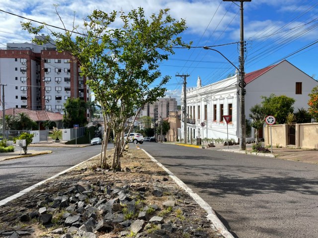 Canteiros históricos do Centro de Taquara passarão por restauro
