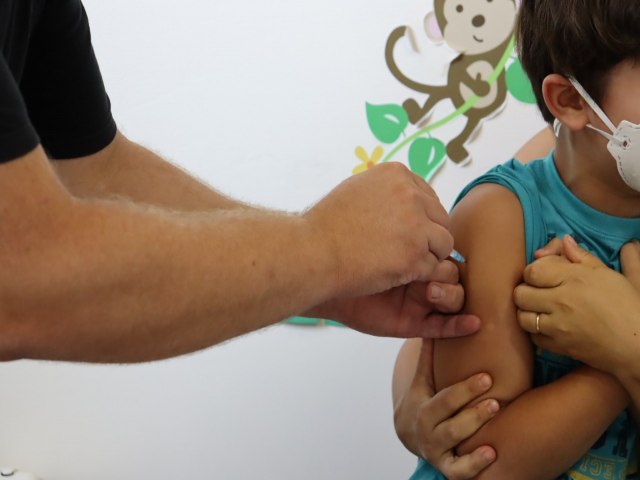 Taquara inicia a vacinação contra a Covid-19 em crianças sem comorbidades