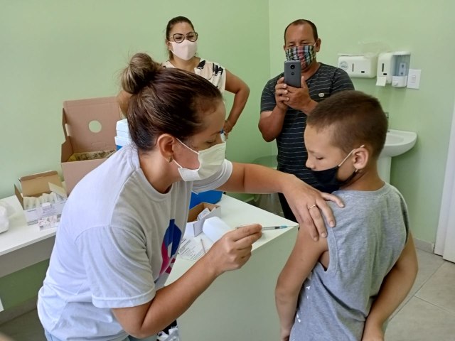 Parobé promove neste sábado mais uma grande ação de vacinação de crianças de 5 a 11 anos contra a covid