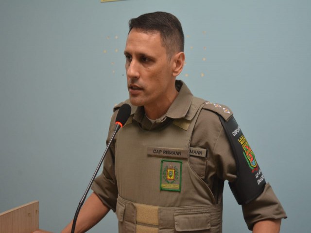 Novo comandante da Brigada Militar visita Câmara de Parobé