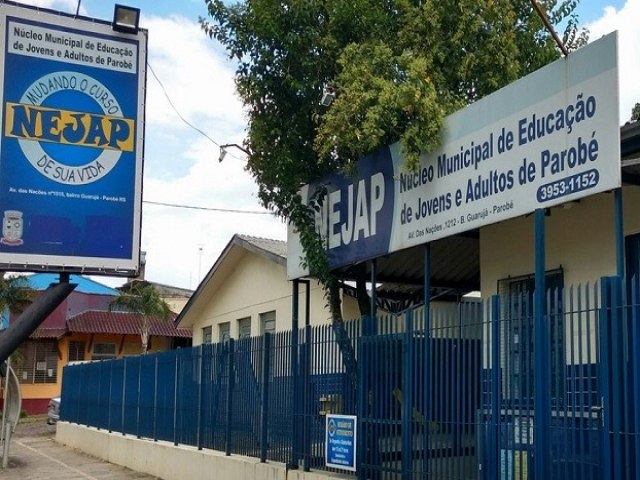 Nejap de Parobé abrirá inscrições para Ensino Fundamental e Médio