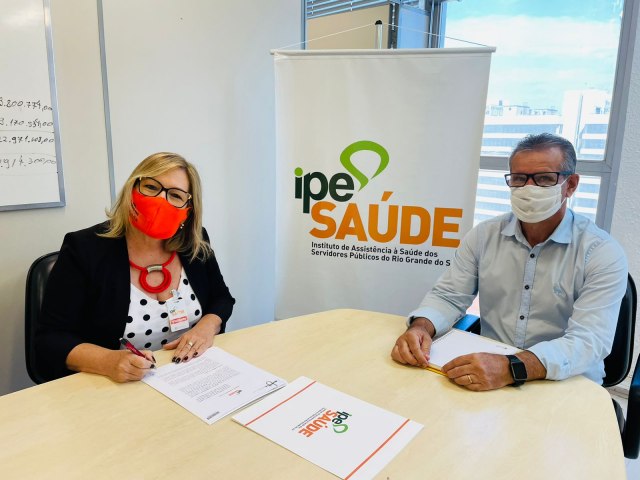 Taquara e IPE Saúde firmam convênio para permanência do escritório local do instituto 