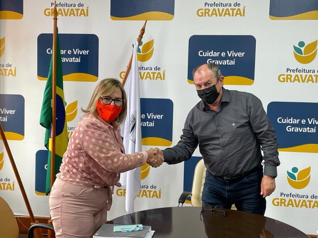 Prefeituras de Taquara e Gravataí selam parceria para corrigir limite entre os municípios
