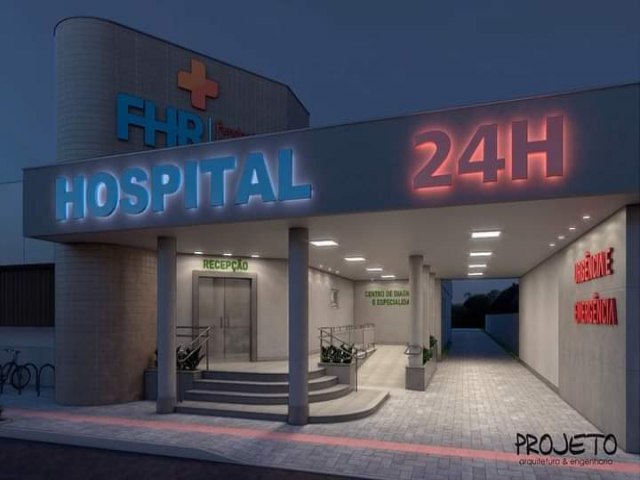 Fundação Hospitalar de Rolante divulga fotos de parte do projeto de reforma