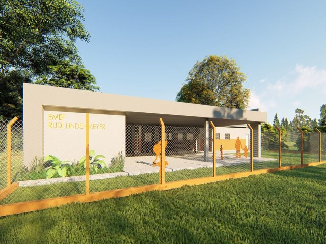 Projeto da Prefeitura de Taquara prevê ampliação na estrutura da Escola Rudi Lindenmeyer