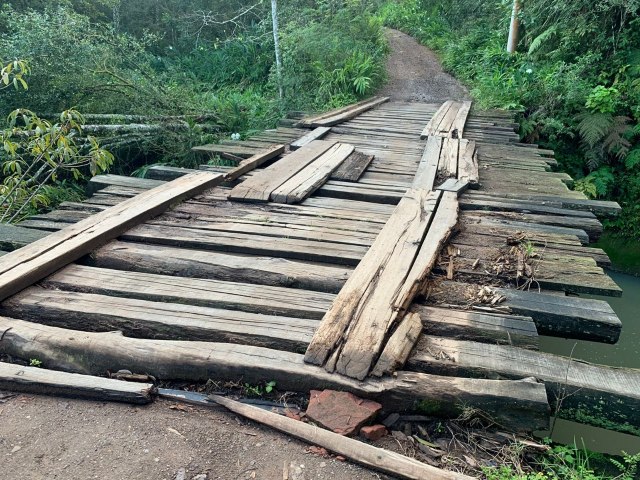 Ponte de Passo da Ilha, na divisa de Taquara e São Francisco de Paula, será interditada 