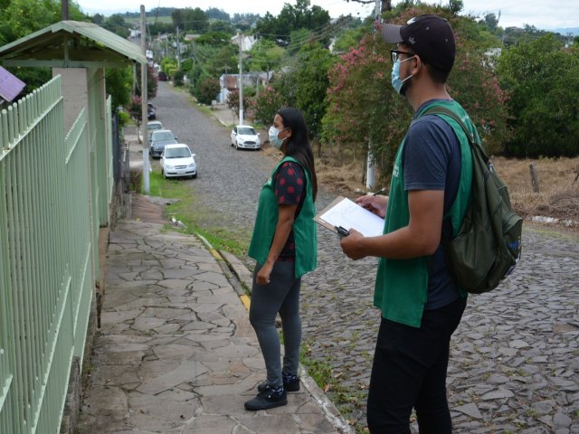 Vigilância em Saúde de Taquara intensifica visitas para detectar focos do mosquito Aedes aegypti