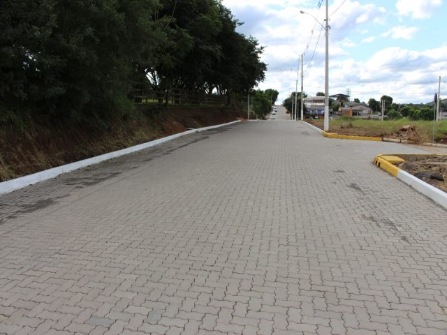 Concluída a pavimentação da Rua José Marques