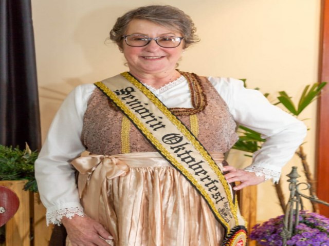 Maria Marlene Kunst  eleita a nova Seniorin da Oktoberfest de Igrejinha