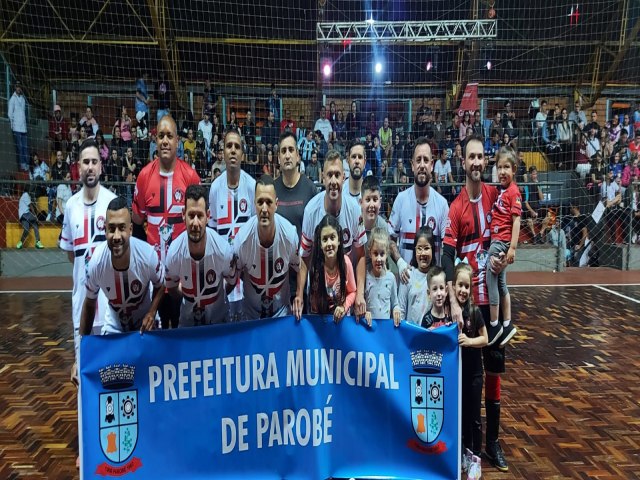 Definidos os primeiros campees do Municipal de Futsal de Parob