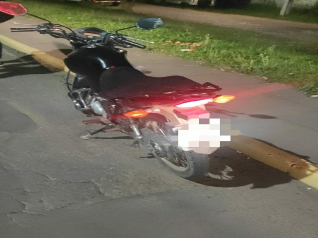 BM recupera moto roubada 