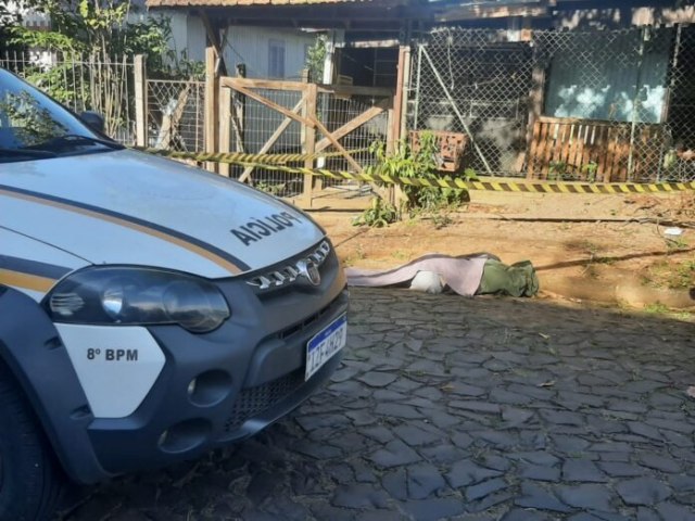 Homem  morto a tiros no Bairro Rio Branco em Rolante
