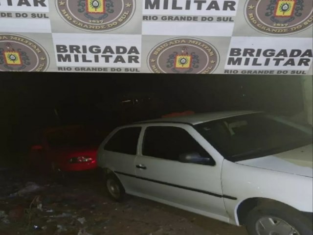 BM recaptura foragido, recupera veculos e produtos furtados em Taquara
