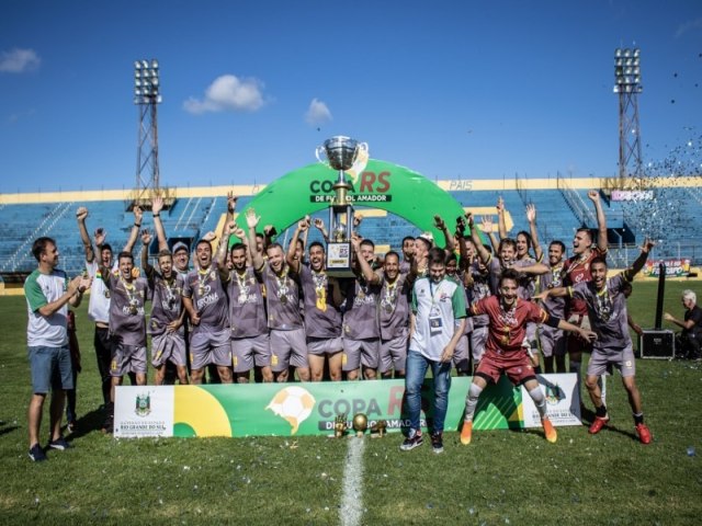 Farroupilha de Rolante conquista a Copa RS de Futebol Amador