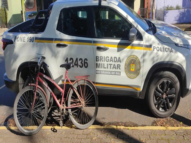 Homem  preso por furto de bicicleta em Igrejinha