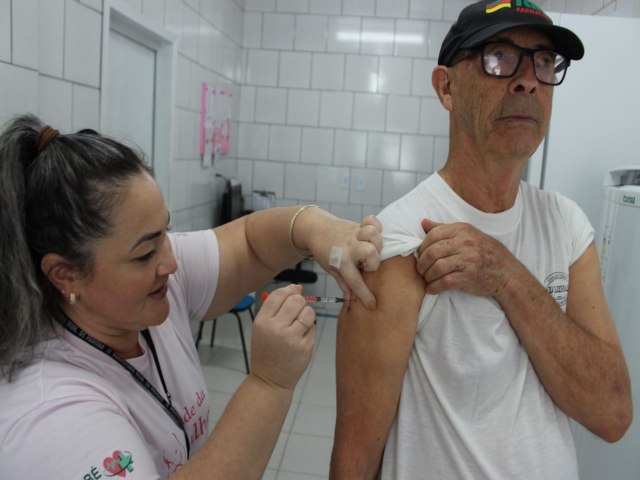 Dia D de Vacinao contra gripe ocorre neste sbado em Parob