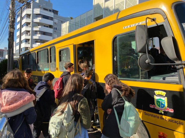 Prefeitura de Taquara disponibiliza transporte gratuito para mais de 3 mil estudantes